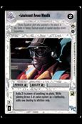 Star Wars: Theed Palace Limited (Base Set) card 82 Lieutenant Arven Wendik