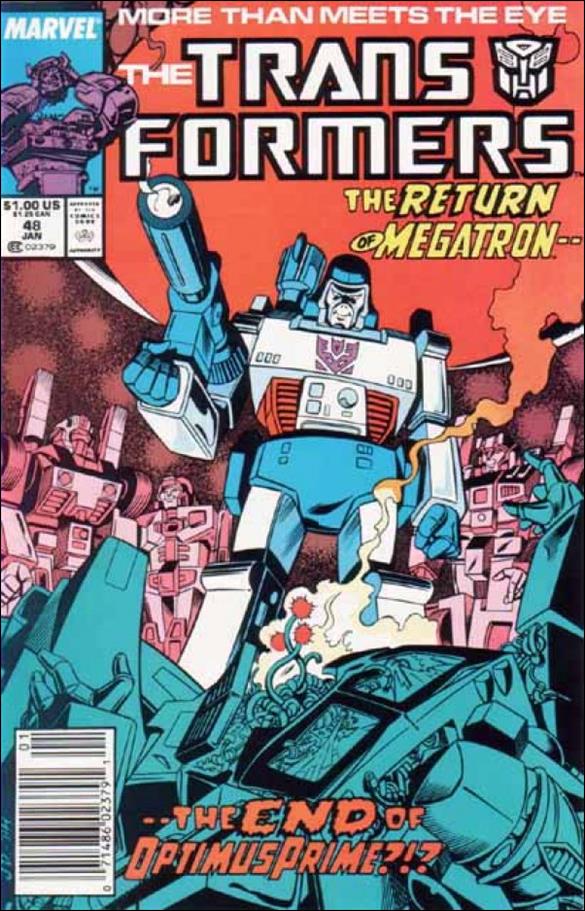 Transformers (1984) issue 48-B Newsstand Cover