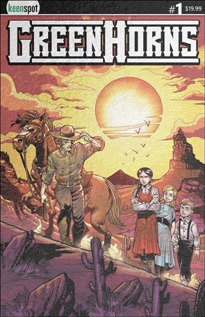 Greenhorns issue 1-H Athila Fabbio & Pete Pantazis Hlofoil Flip Cover