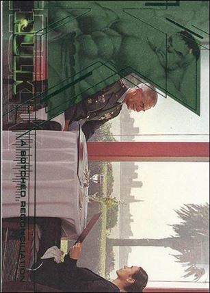 Hulk Film and Comic Cards (Base Set) card 26 A Botched Reconciliation