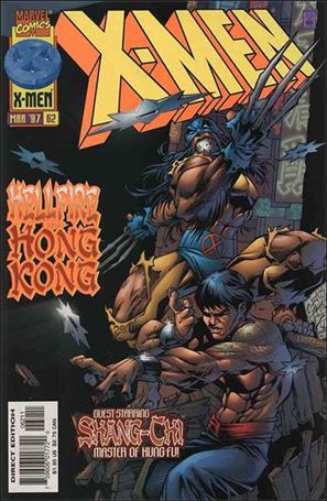 X-Men (1991) issue 62 Wolverine & Shang-Chi Cover