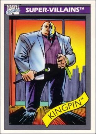 Marvel Universe: Series 1 (Base Set) card 52 Kingpin