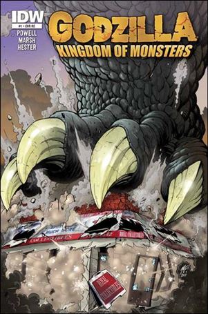 Godzilla: Kingdom of Monsters issue 1-OF Royal Collectibles Cover 1/500