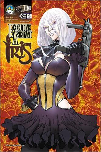 Executive Assistant: Iris (2009) issue 4-C Joe Benitez Cover