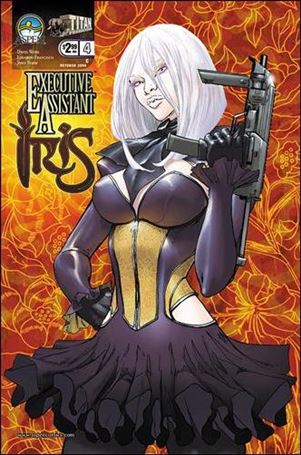 Executive Assistant: Iris (2009) issue 4-C Joe Benitez Cover