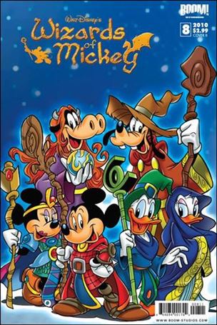 Wizards of Mickey issue 8-B Magic Eye Studios Cover