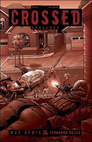Crossed: Badlands issue 89-E Red Crossed Cover 1:3