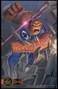 Marvel Annual Flair '95 (FlairPrint Subset) card 9 Thing