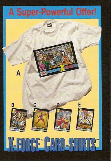 X-Force (Promo) card 0 X-Force Card Shirts