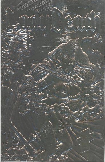 Lady Death IV: The Crucible issue 1 Wraparound Silver Foil Cover