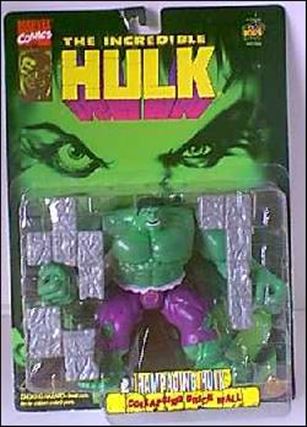 Incredible Hulk (Animated Series) figure 4 Rampaging Hulk (Collapsing Brick Wall)