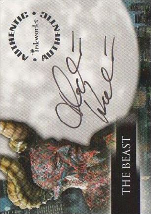 Angel: Season Four (Autograph Subset) card A27 Vladimir Kulich as The Beast