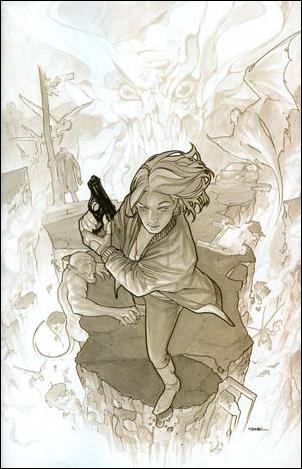 Apocalypse Al issue 1-D Ryan Sook Virgin Black & White 1:10 Cover