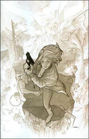 Apocalypse Al issue 1-D Ryan Sook Virgin Black & White 1:10 Cover