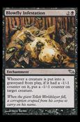 Magic the Gathering: Shadowmoor (Base Set) card 58 Blowfly Infestation