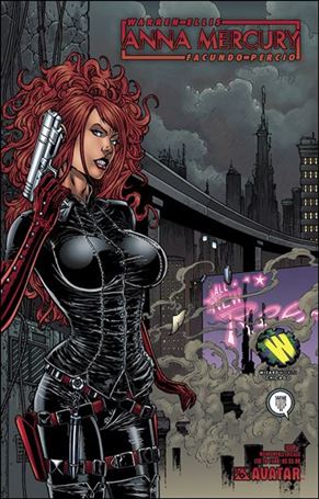 Anna Mercury issue 1-G Wizard World Chicago Cover