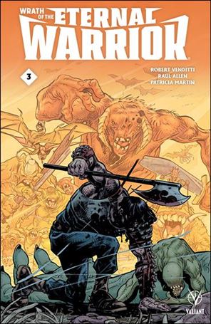 Wrath of the Eternal Warrior issue 3-D Tom Fowler 1:10 Cover
