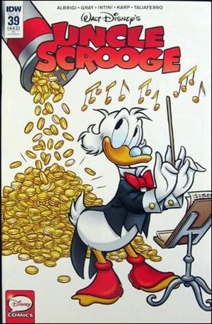Uncle Scrooge (2015) issue 39-C Andrea Freccero 1:10 Cover