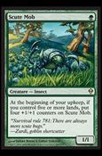 Magic The Gathering: Zendikar (Base Set) card 182 Scute Mob