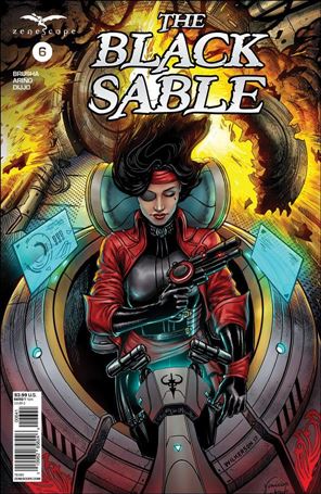 Black Sable issue 6-D Eric Wilkerson Cover
