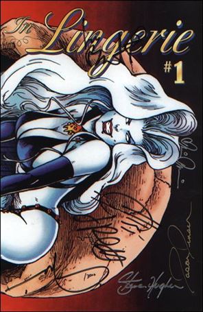 Lady Death in Lingerie issue 1-D Signed Cover with COA 1/3000