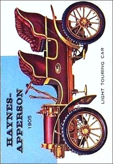 World on Wheels (Base Set) card 160 Haynes Apperson Light Touring Car 1905