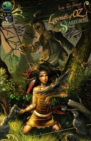 Legends of Oz: Scarecrow issue 1-B Nei Ruffino Cover