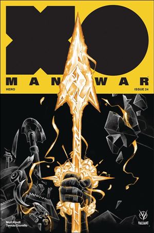 X-O Manowar (2017) issue 24-C Mike Manomivibul Cover
