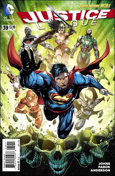 Justice League (2011) issue 39 Jason Fabok Standard Cover