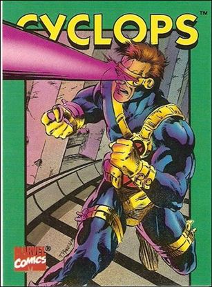Marvel Super-Heroes Crunch 'n Munch: Series 2 (Promo) card nn2 Cyclops