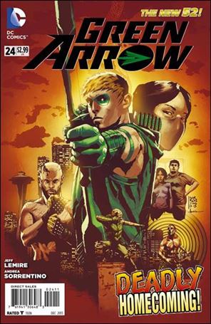 Green Arrow (2011) issue 24 Standard Cover