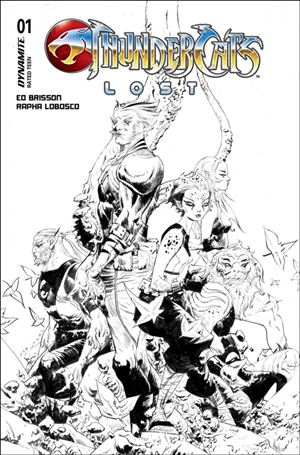 Thundercats: Lost issue 1-V Jae Lee B&W 1:7 Cover