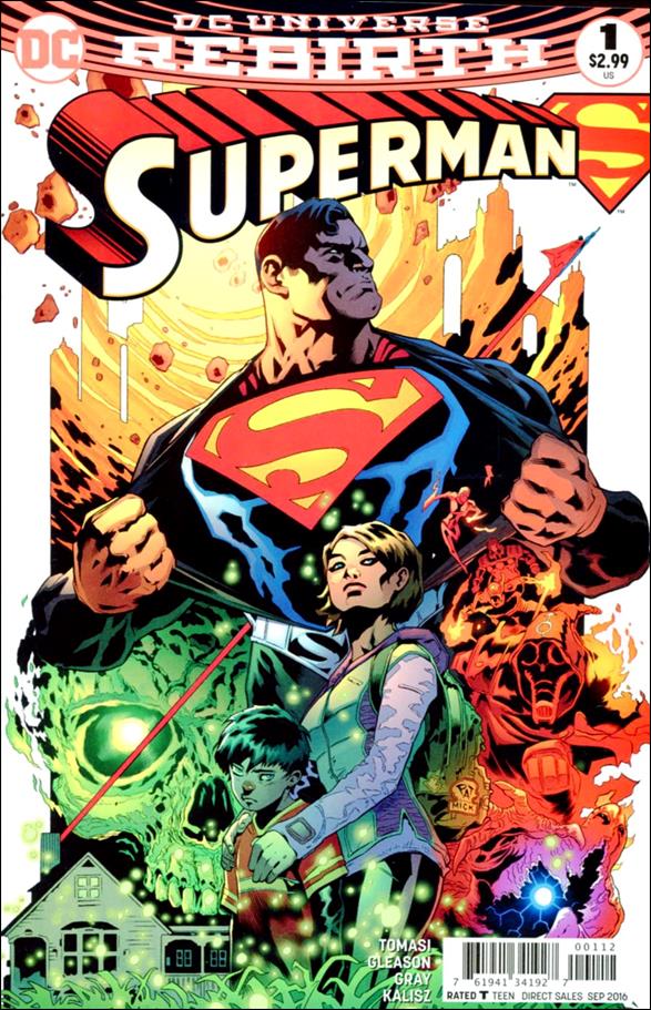 Superman (2016) issue 1-C Patrick Gleason Cover (2nd Printing)