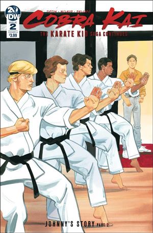 Cobra Kai: The Karate Kid Saga Continues issue 2 Kagan McLeod Cover