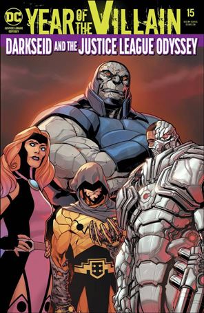 Justice League Odyssey issue 15 Neil Googe Acetate Cover