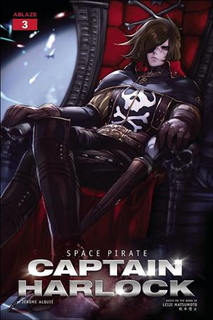 Space Pirate Captain Harlock issue 3-B Leirix Li Cover