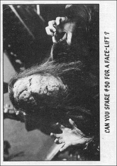 Creature Feature (Base Set) card 44 Can you spare $50 for a face lift?