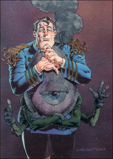 Bernie Wrightson II: More Macabre (Metallic Storm Subset) card MS1 The Intrepid Captain Sternn
