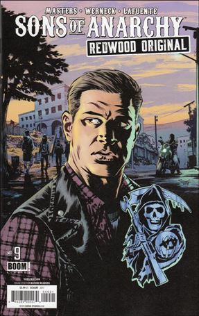 Sons of Anarchy Redwood Original issue 9-B Jonas Scharf Subscription Cover