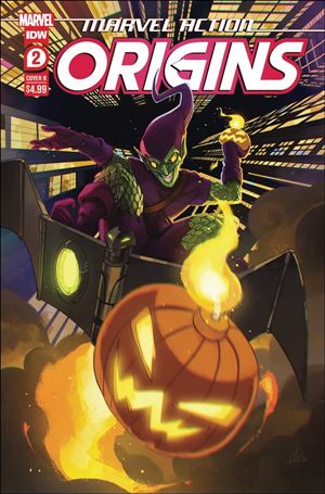 Marvel Action Origins issue 2-B Lanna Souvanny Green Goblin Cover