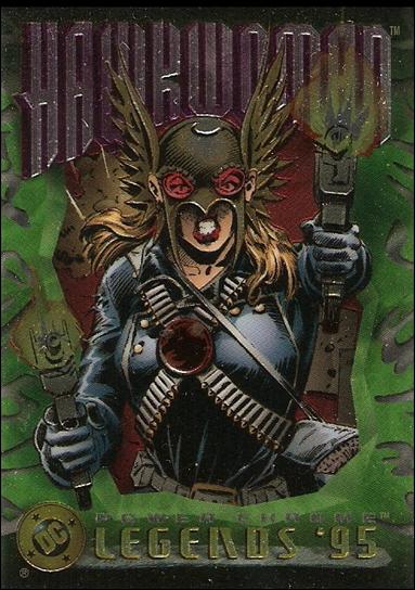 DC Legends '95 - Power Chrome (Base Set) card 19 Hawkwoman