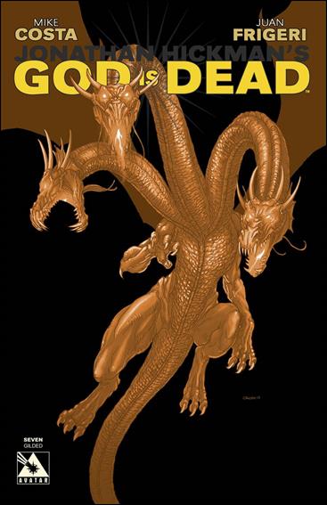 God is Dead issue 7-E Jacen Burrows 1:3 Gilded Cover