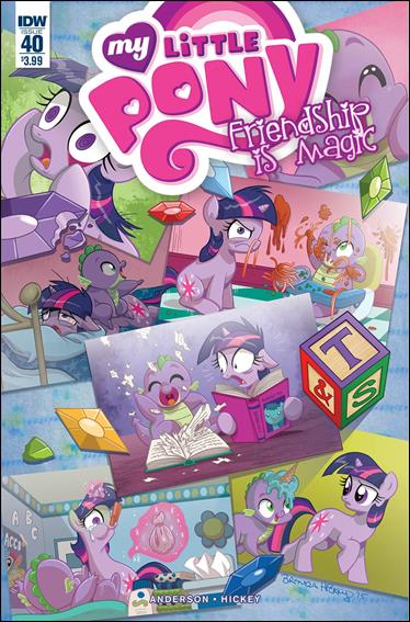 My Little Pony: Friendship is Magic issue 40 Brenda Hickey Cover