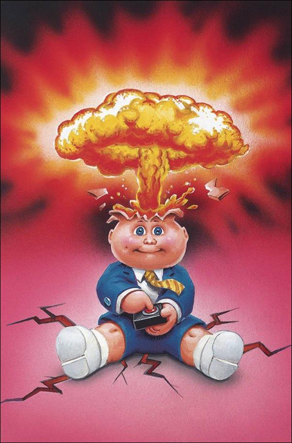 Garbage Pail Kids: Origins issue 1-M Jeff Zapata 1:40 Trading Card Virgin Cover