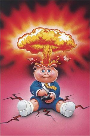 Garbage Pail Kids: Origins issue 1-M Jeff Zapata 1:40 Trading Card Virgin Cover