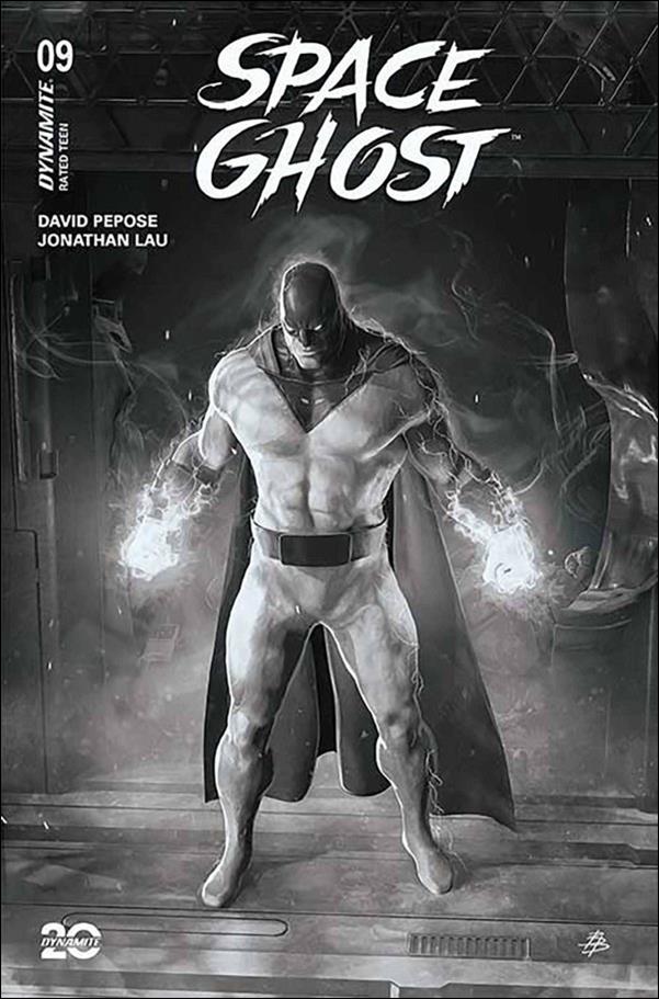 Space Ghost (2024) issue 9-N Björn Barends B&W 1:5 Cardstock Cover