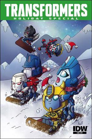 Transformers Holiday Special issue nn-B Agnes Garbowska Subscription Cover