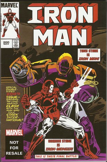 Iron Man (1968) issue 200-C Marvel Legends Reprint