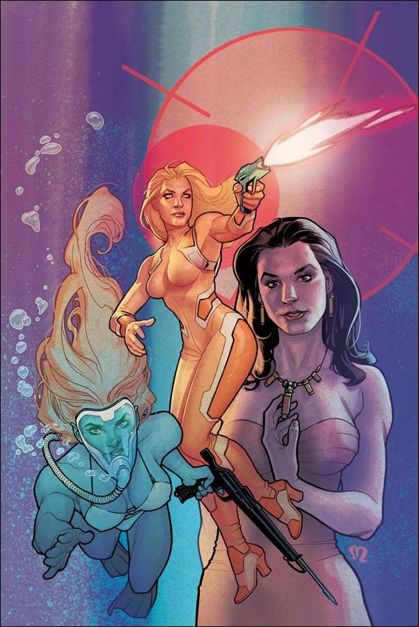 Charlie's Angels issue 2-D Stephane Roux 1:20 Virgin Cover