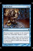 Magic the Gathering: Duel Decks: Izzet vs. Golgari (Base Set) card 18 Call to Heel